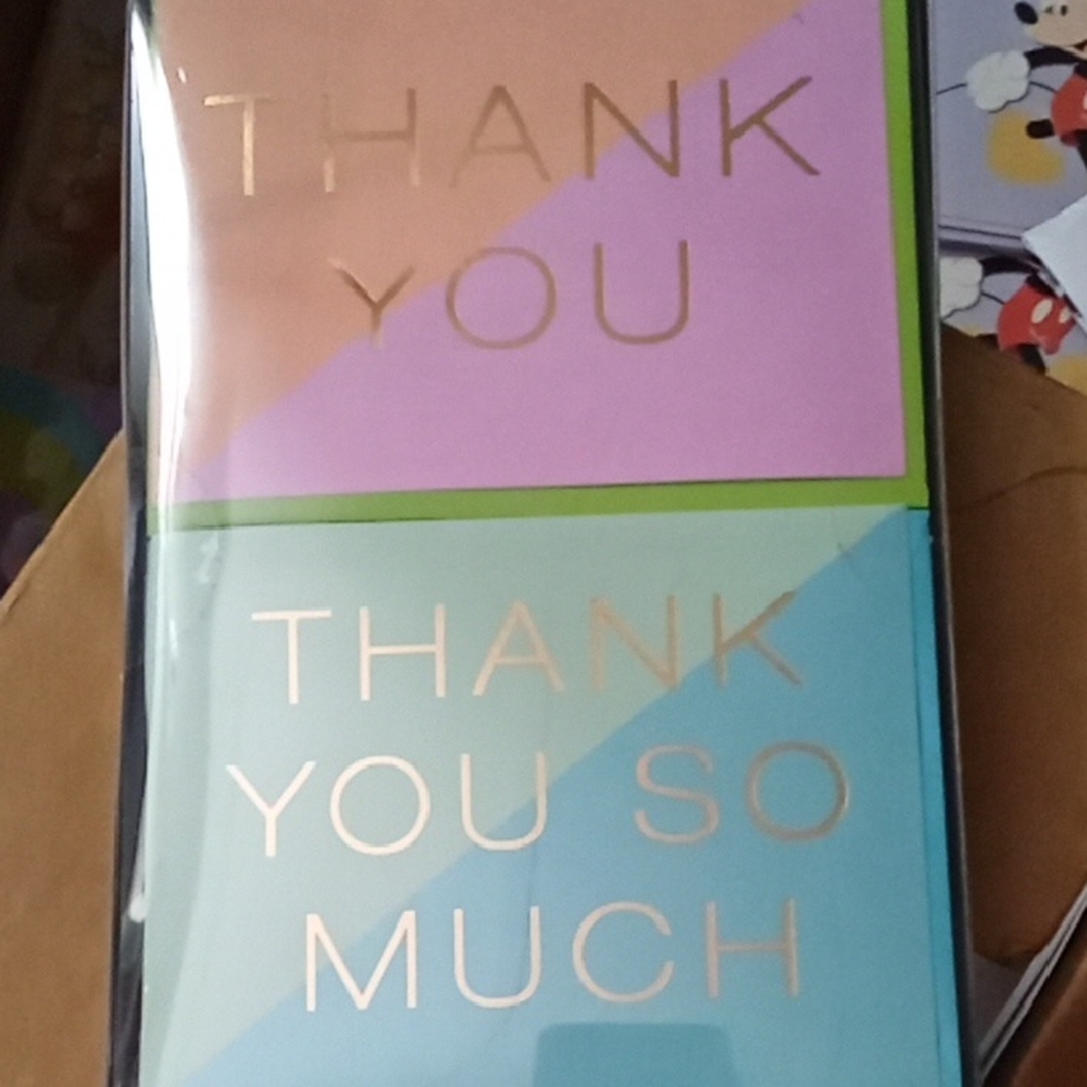 Colorful Thank You Cards